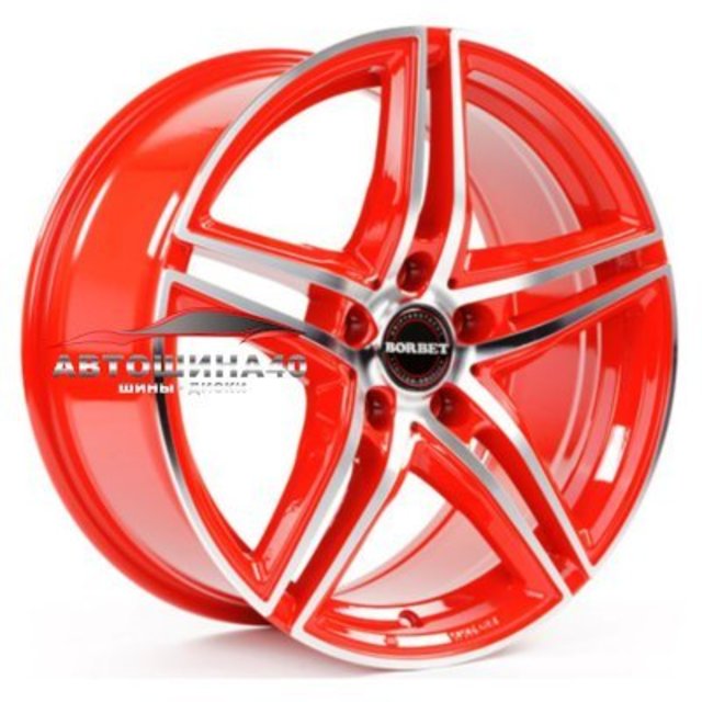 Диски Borbet XRT Red Front Polished